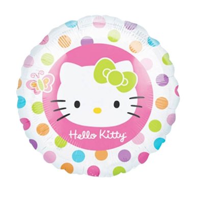 Hello Kitty Polka Dots Mylar Balloon Singapore
