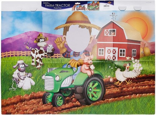 Farm Tractor Party Photo Prop