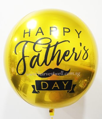 Customize Father Day ORBZ Balloon Singapore