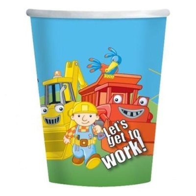 Bob The Builder Paper Cups Singapore
