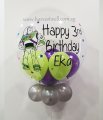 Personalised Buzz Lightyear Theme Bubble Balloon