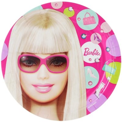 Barbie Doll Plate Singapore