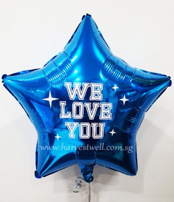 Sapphire Star Customized Balloon Singapore