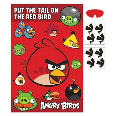 Angry Birds Party Game Pin The Tail Singapore