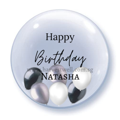 Happy Birthday Bubble Balloon Singapore