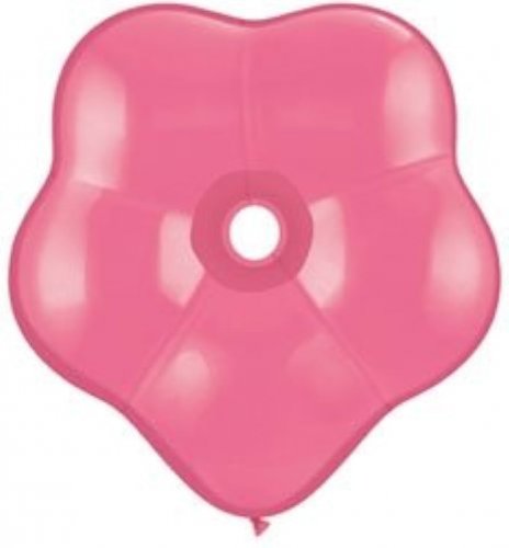Rose Blossom Flower Helium Latex Balloon