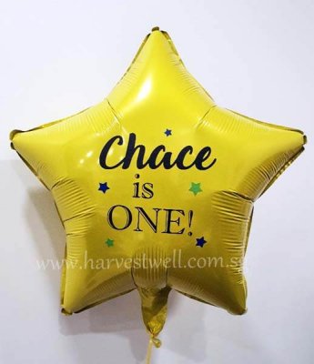 Customised Age Foil Balloon Singapore