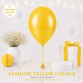 Yellow Colour Helium Latex Balloon Singapore