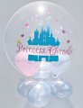 Personalised Castle Theme Bubble Balloon