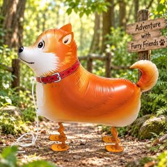 Shiba Inu Walking Pet Balloon