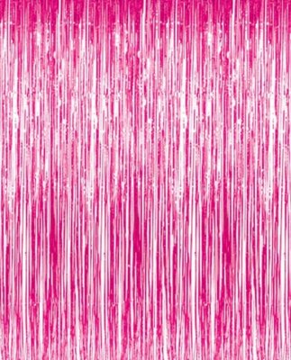 Customised Pink Metallic Foil Tinsel Singapore