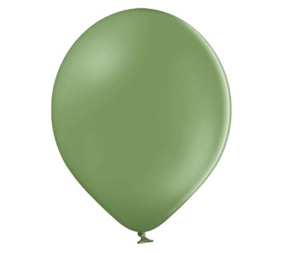 Olive Green Colour Helium Latex Balloon Singapore