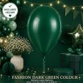 Dark Green Colour Helium Latex Balloon Singapore