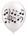 Music Note Helium Latex Balloon