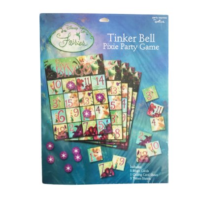 Tinker Bell Bingo Party Game Singapore