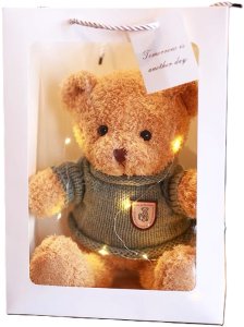 plush gift bag
