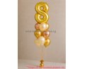Megaloon Number Helium Balloon Column Singapore