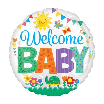 Welcome Garden Baby Mylar Balloon Singapore
