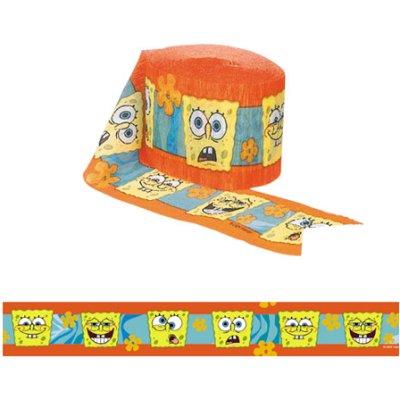 Spongebob Crepe Streamer Singapore