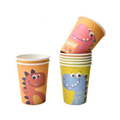 Cute Dinosaur 2 Design Paper Cup Singapore