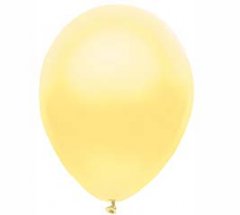 Pearl Yellow Helium Latex Balloon