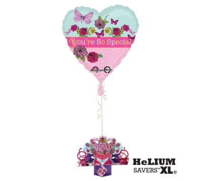 You're so Special Pop-Up 3D card Helium Mylar Balloon Singapore