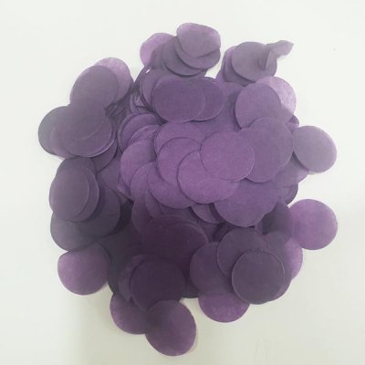 Dark Purple Tissue Confetti Singapore