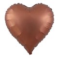 Chocolate Heart Shape Helium Mylar Balloon Singapore