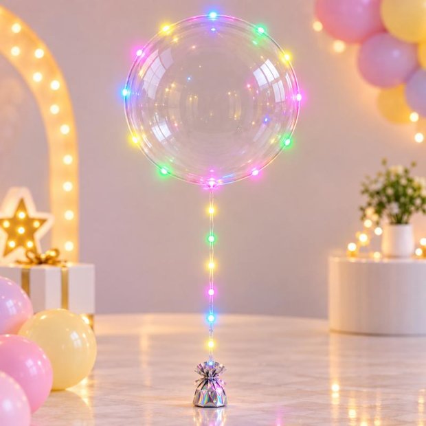 Colorful LED Bubble Balloon Singapore