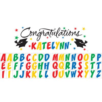 Congratz Graduate Giant Party Banner Singapore