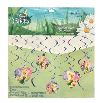 Tinker Bell Dangling Swirl Decorations Singapore