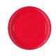 Solid Red 7inches Dessert Paper Plate 10pcs