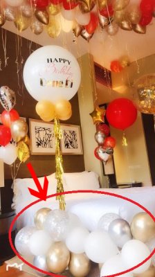 Floor Balloon Garland Singapore