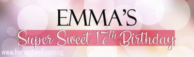 Super Sweet Birthday Customized Banner Singapore