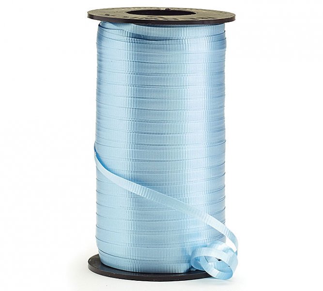 Light Blue Curling Ribbon Roll