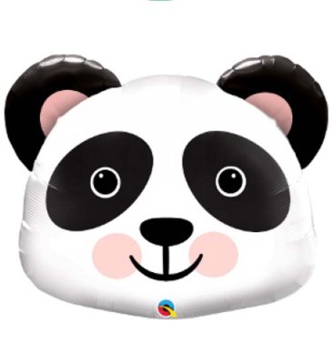 Panda Face Super Shape Mylar Balloon Singapore