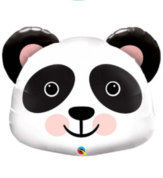 Panda Face Super Shape Mylar Balloon Singapore
