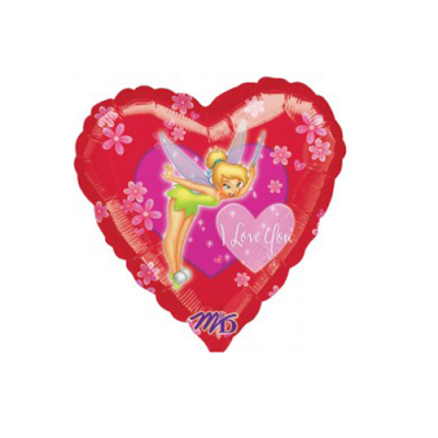 Tinkerbell I Love You Mylar Balloon Singapore
