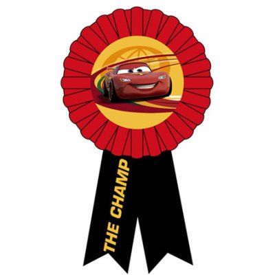 Disney Cars Award Ribbon Champ Singapore