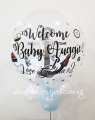 Personalised Nautical Theme Bubble Balloon