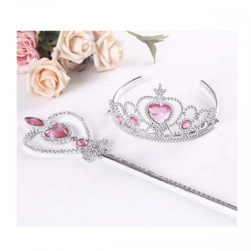 Princess Crown & Wand Wearable Set