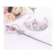 Princess Crown & Wand Wearable Set
