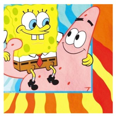 Spongebob and Buddies Beverage Napkin Singapore