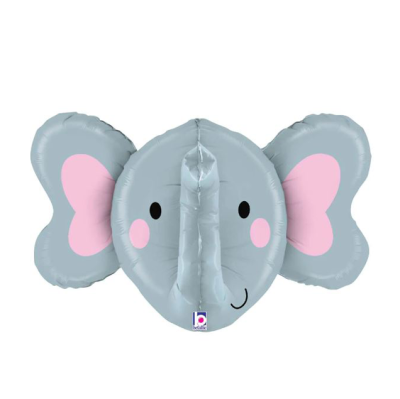 (NEW)Multi-Sided Elephant Foil Balloon Singapore