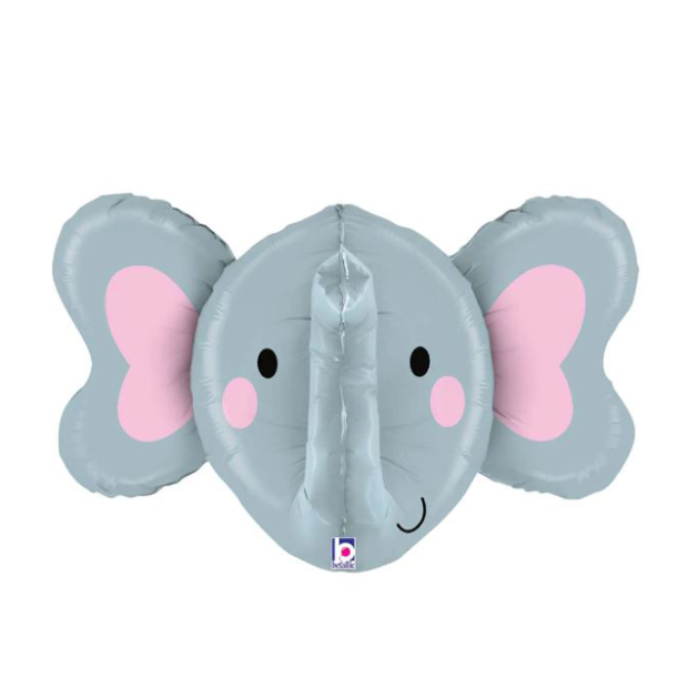 (NEW)Multi-Sided Elephant Foil Balloon Singapore