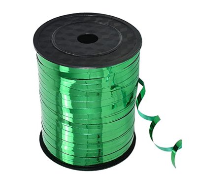 Metallic Green Curling Ribbon Roll Singapore