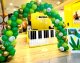 Safari Themed Party Balloon Arch
