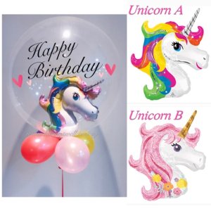 foil balloon in bubble balloon