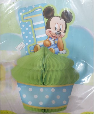 Mickey Mouse 1st Birthday Table Centerpiece Singapore