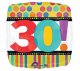 30! Square Shape Mylar Balloon
